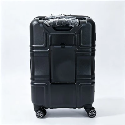 Side Pocket Suitcase